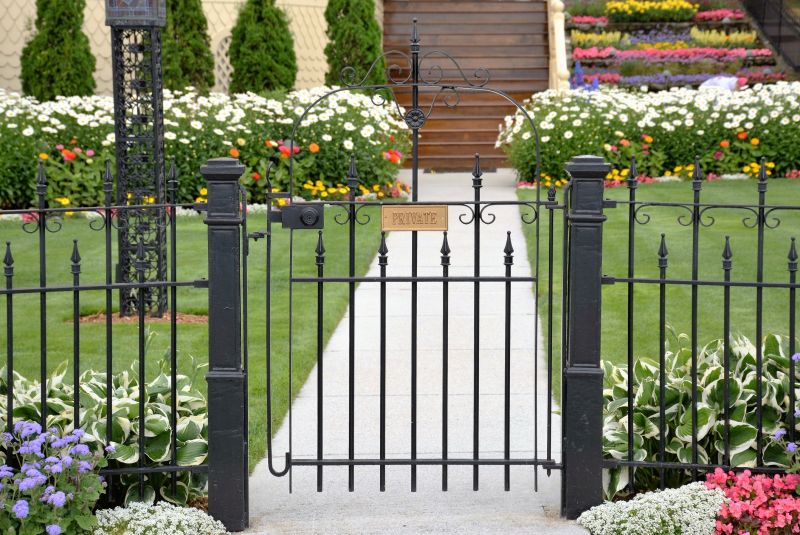 Decorative Gate with Custom Colors