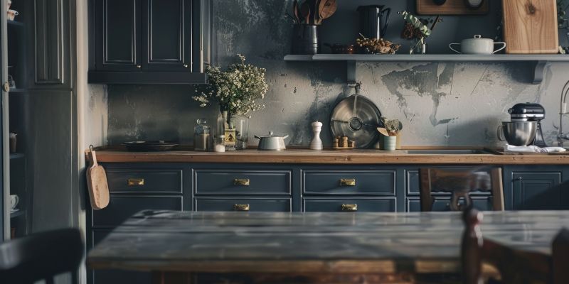 Kitchen Cabinet Staining in Bloomington, IN